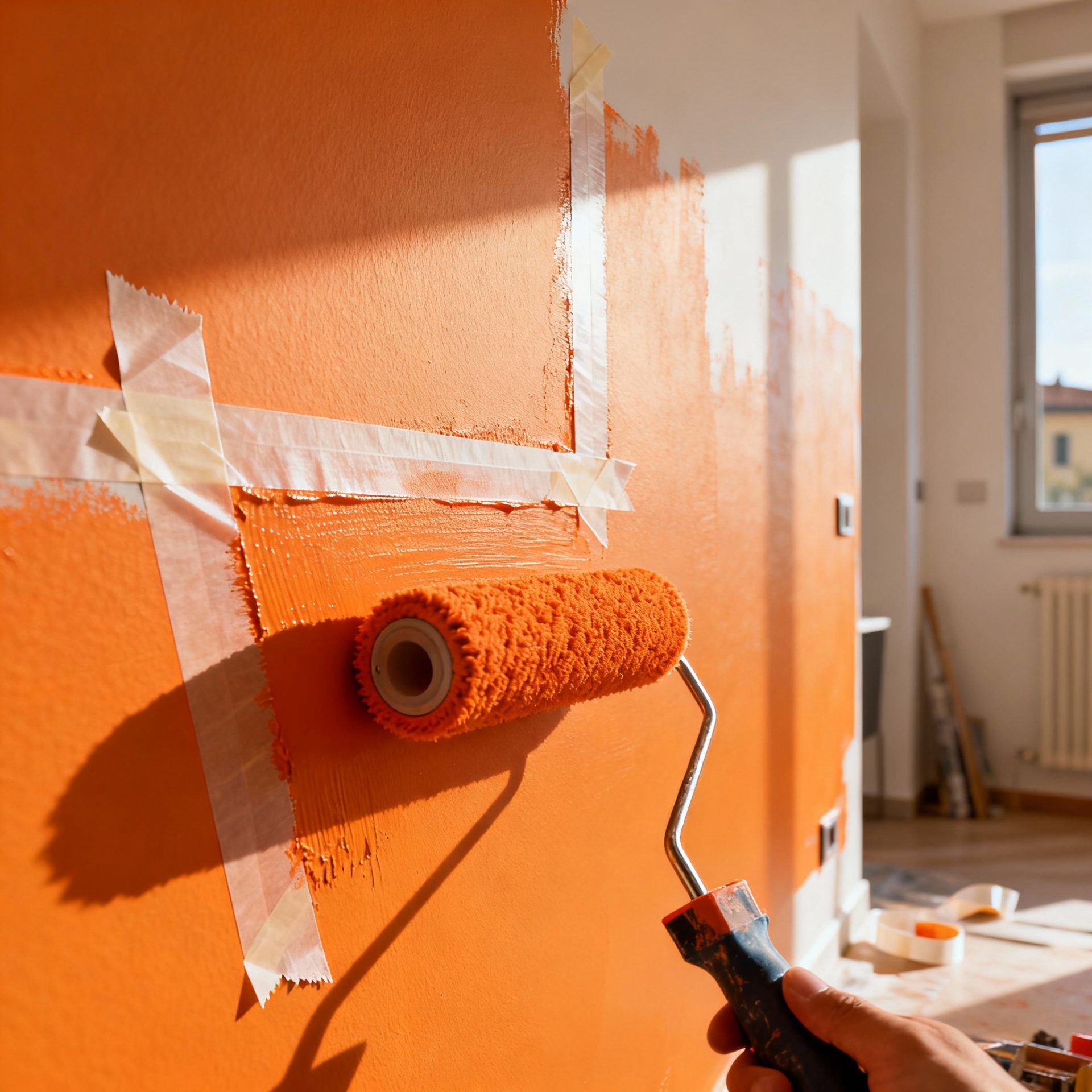 Pittura interna ed esterna a Reggio Emilia: colore uniforme e protezione di casa