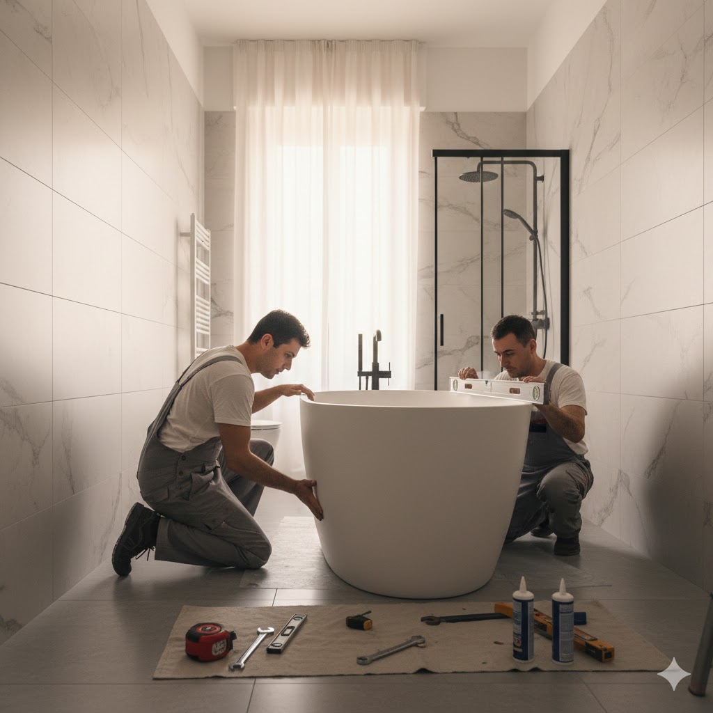 Installazione vasca da bagno a Reggio Emilia