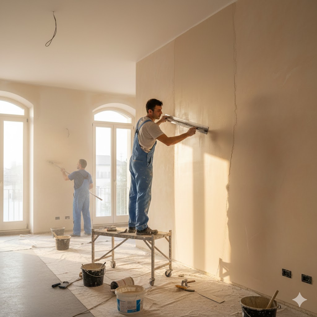 L'importanza della rasatura pareti a Reggio Emilia