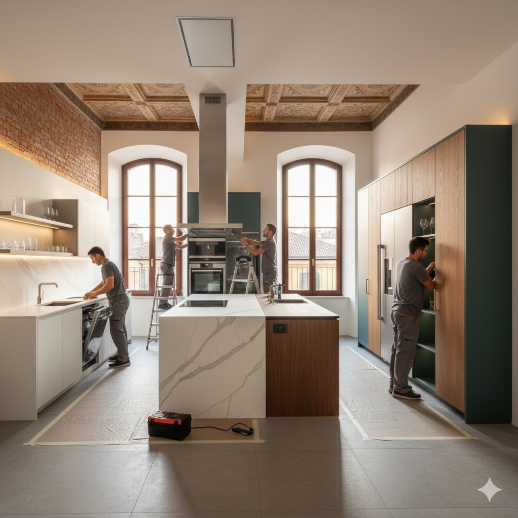 Montaggio cucina nuova a Reggio Emilia: guida completa e consigli